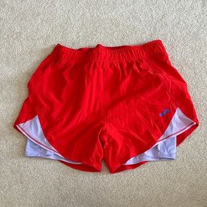 Brooks Red Running Shorts